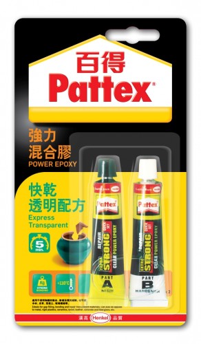 PKM12HK百得(透明)混合膠(超強力)