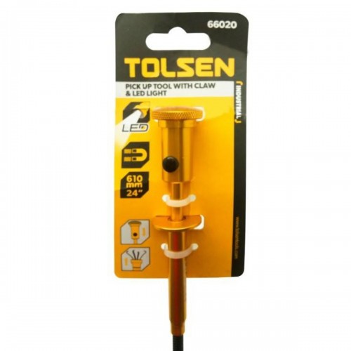 66020# TOLSEN LED燈磁力拾物器