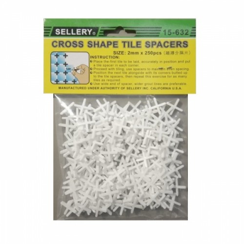 Y15632 SELLERY磁磚分隔片2mmx200片