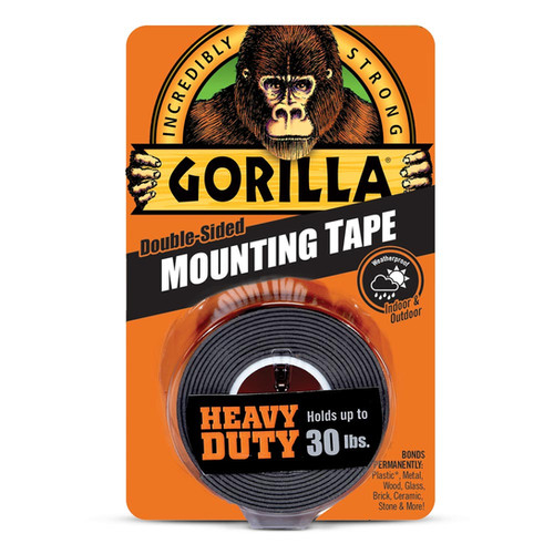 GG60550 Gorilla Mounting Tape黑色膠布1x60
