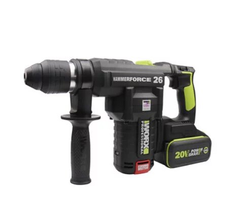 WORX WU399 20V 36MM 無刷電錘6.0電X2 +6A套裝