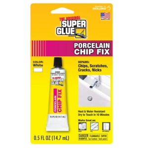 SuperGlue PORCELAIN CHIP FIX 白色花痕修復膏