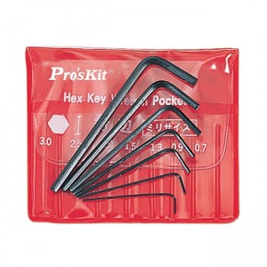 Pro’skit 022六角匙(0.7mm-3.0mm)