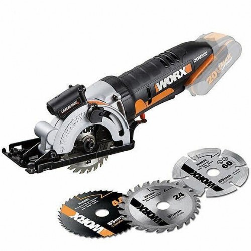 WORX Wx523.2.20v鋰電80mm圓鋸